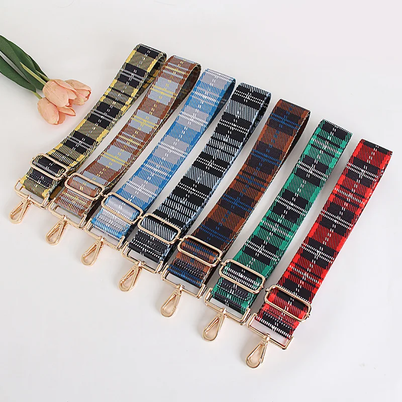 New Widened Women's Bag with Webbing Casual Versatile Plaid Crossbody Strap Single Shoulder Strap
New Widened Women's Bag with Webbing Casual Versatile Plaid Crossbody Strap Single Shoulder Strap