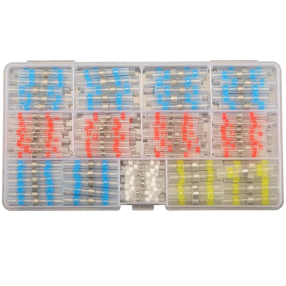 150/180/200pcs Solder Seal Wire Connectors Heat Shrink Wire Connectors Waterproof Terminal Kit For Electrical Wire
150/180/200pcs Solder Seal Wire Connectors Heat Shrink Wire Connectors Waterproof Terminal Kit For Electrical Wire