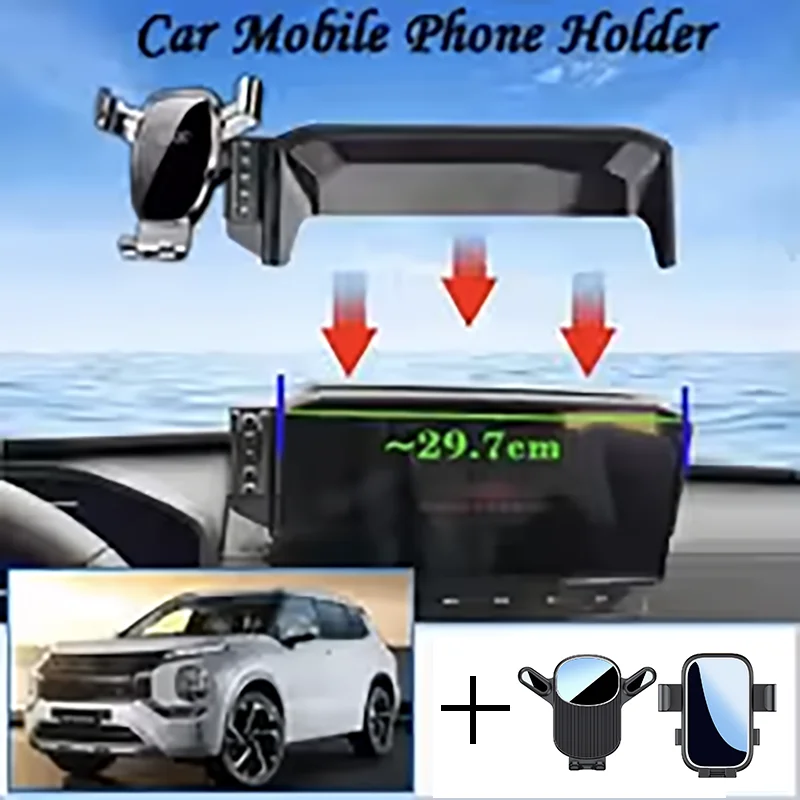 Car Mobile Phone Holder for Mitsubishi Outlander SEL GM 2022 2023 2024 360° Car Mount GPS Bracket Gravity Stand Auto Accessories
Car Mobile Phone Holder for Mitsubishi Outlander SEL GM 2022 2023 2024 360° Car Mount GPS Bracket Gravity Stand Auto Accessories