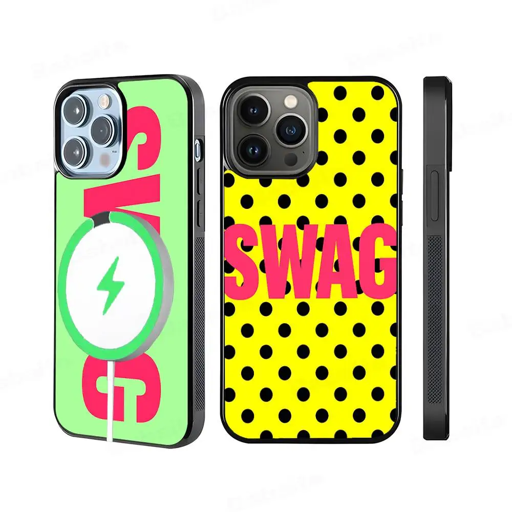 Fashion Y2K Letters SWAG Phone Case For iPhone 13 14 15 11 12 16 17 Pro Max Plus For Magsafe Magnetic Shell
Fashion Y2K Letters SWAG Phone Case For iPhone 13 14 15 11 12 16 17 Pro Max Plus For Magsafe Magnetic Shell