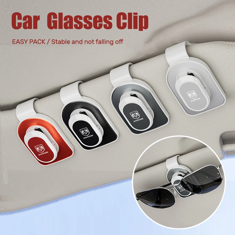 Car Logo Sun Visor Glasses Clip switch Eyeglasses Holder Interior for Dodge SXT DART Challenger RAM 1500 Journey car sticker
Car Logo Sun Visor Glasses Clip switch Eyeglasses Holder Interior for Dodge SXT DART Challenger RAM 1500 Journey car sticker