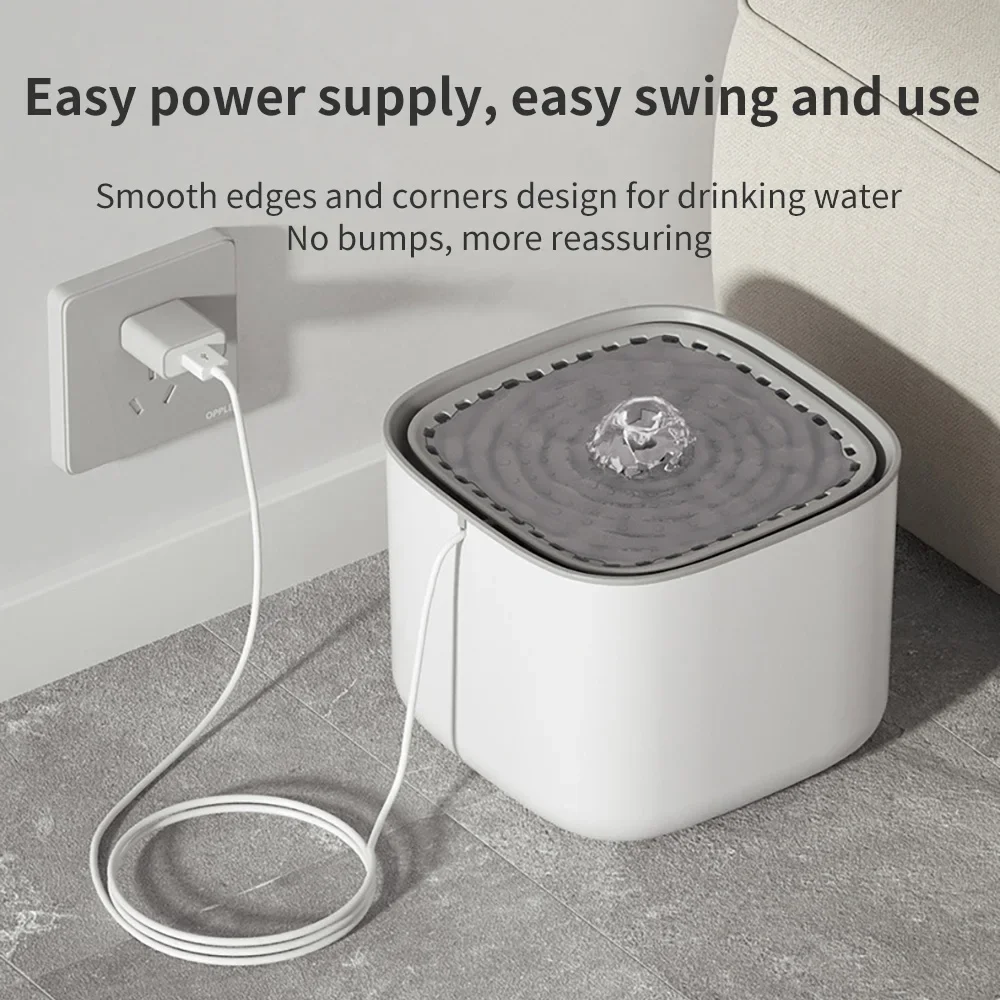 3L Large Capacity Cat Automatic Dispenser Pets Cats Water Fountain Cats Fountain Mute Pump Cat Puppy Water Dispenser with Filter
3L Large Capacity Cat Automatic Dispenser Pets Cats Water Fountain Cats Fountain Mute Pump Cat Puppy Water Dispenser with Filter