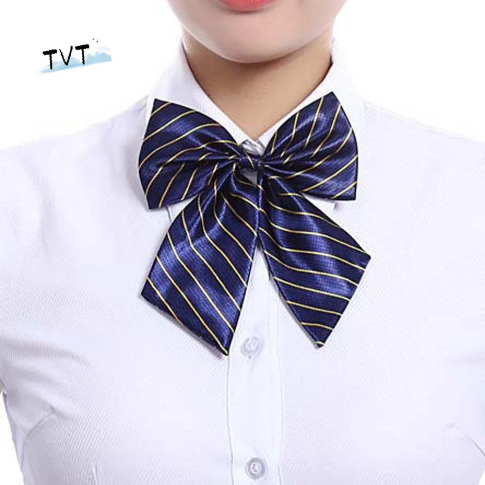 Stripe Airline Stewardess Necktie Dots Nurse Neck Wear Bowknot Neckties Korean Style Shirt Accessory JK Uniform Bow Ties Shirt
Stripe Airline Stewardess Necktie Dots Nurse Neck Wear Bowknot Neckties Korean Style Shirt Accessory JK Uniform Bow Ties Shirt