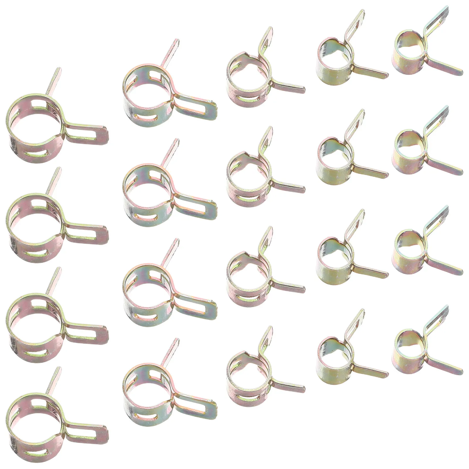 100pcs Soft Hose Clamp Spring Clips Set Galvanized Wire Clamps For Automotive Water Oil Gas Fuel Injection Cooling System Repair
100pcs Soft Hose Clamp Spring Clips Set Galvanized Wire Clamps For Automotive Water Oil Gas Fuel Injection Cooling System Repair