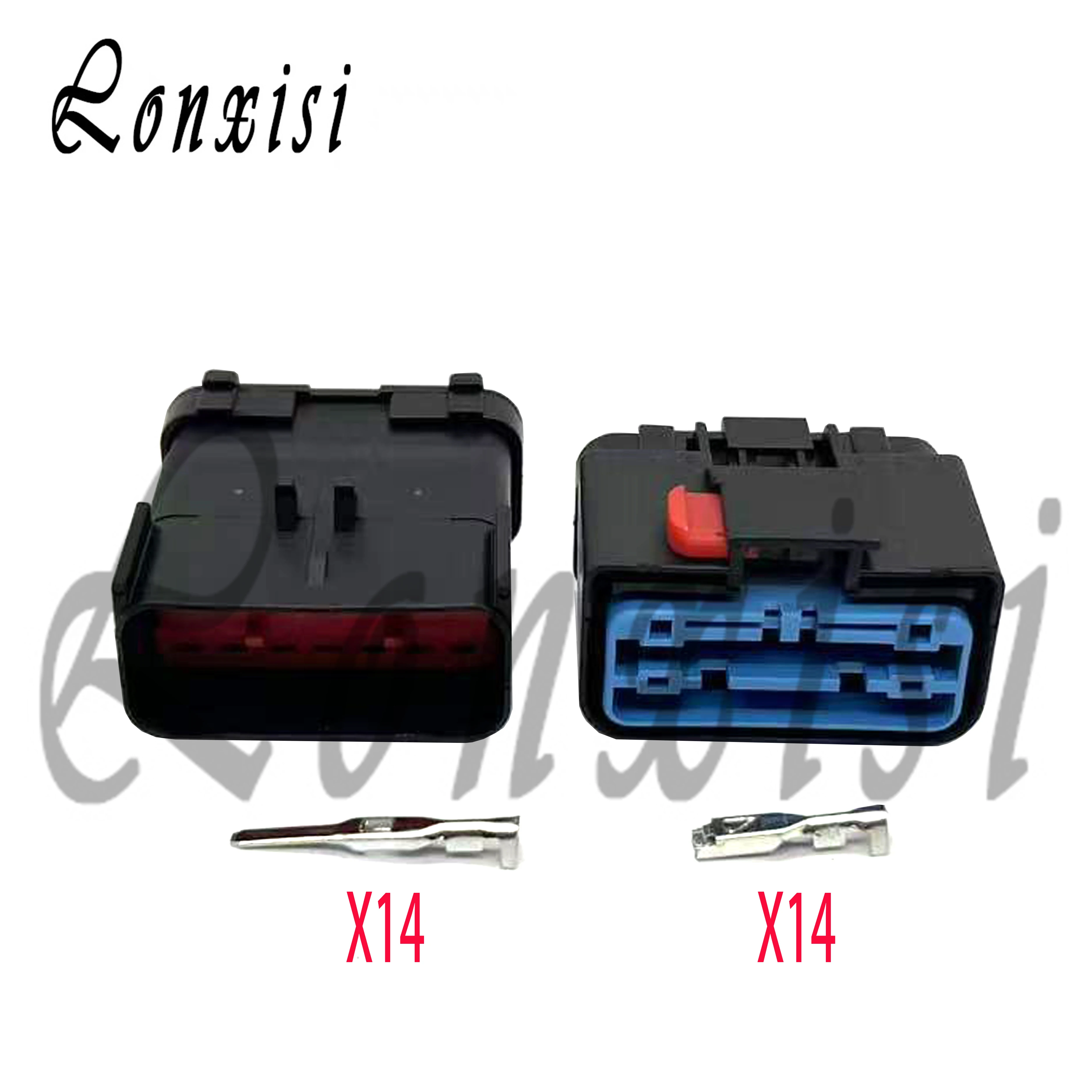 1 Set 14 Pin 54201412 54201416 Car Wiring Harness Connector With End Or With 15cm Socket Male Female Plastic Plug
1 Set 14 Pin 54201412 54201416 Car Wiring Harness Connector With End Or With 15cm Socket Male Female Plastic Plug