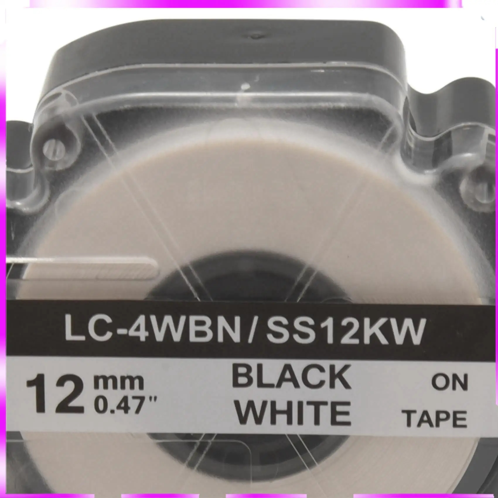 N98R 25 Pack Replace LK-4WBN LC-4WBN9(SS12KW) Label Tapes For Epson Labelworks LW300 LW400 LW500 LW700 Black On White
N98R 25 Pack Replace LK-4WBN LC-4WBN9(SS12KW) Label Tapes For Epson Labelworks LW300 LW400 LW500 LW700 Black On White