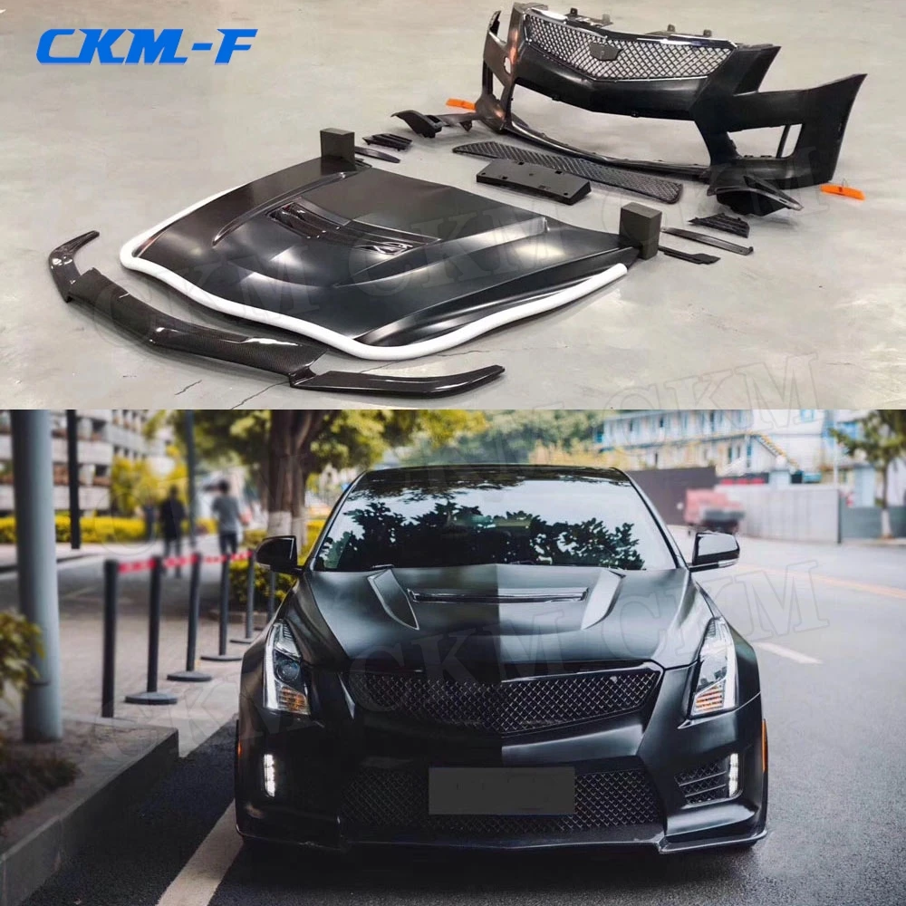 PP material Front bumper Body Kit For Cadillac ATS 2014-2017 Head Chin Lip Spoiler Engine Hood Bonnet Grill Mesh Car Styling
PP material Front bumper Body Kit For Cadillac ATS 2014-2017 Head Chin Lip Spoiler Engine Hood Bonnet Grill Mesh Car Styling