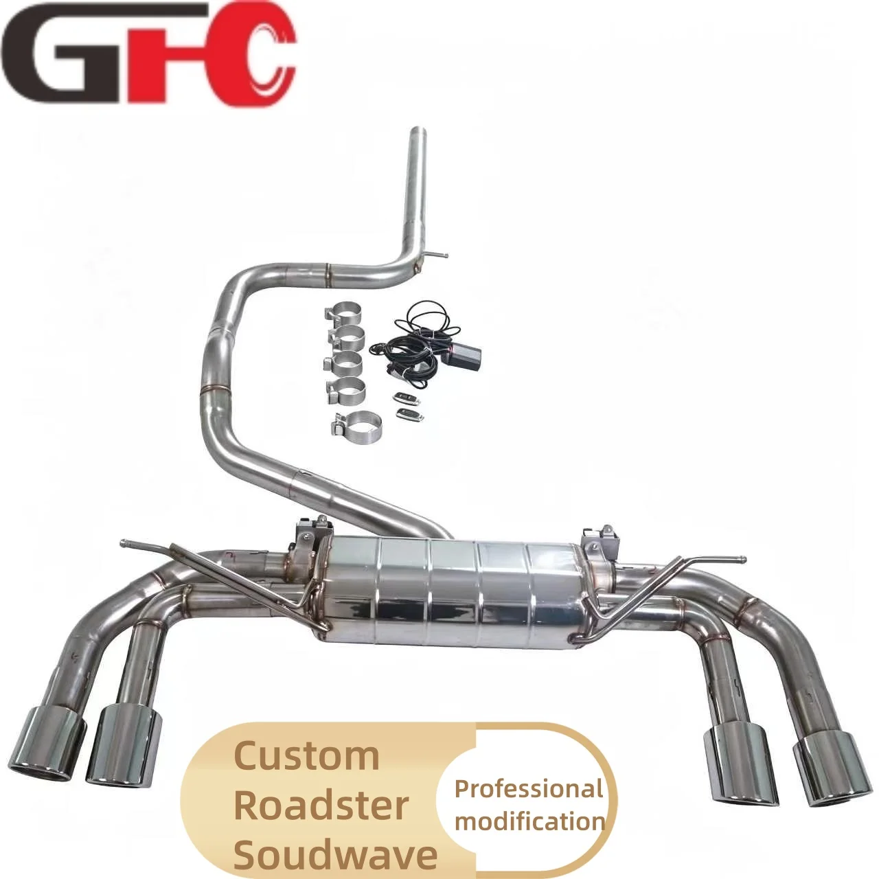 Exhaust Pipe Suitable for 2019 Audi A3 1.0T with 304 Stainless Steel Catback Valvetronic Muffler High Performance Exhaust System
Exhaust Pipe Suitable for 2019 Audi A3 1.0T with 304 Stainless Steel Catback Valvetronic Muffler High Performance Exhaust System