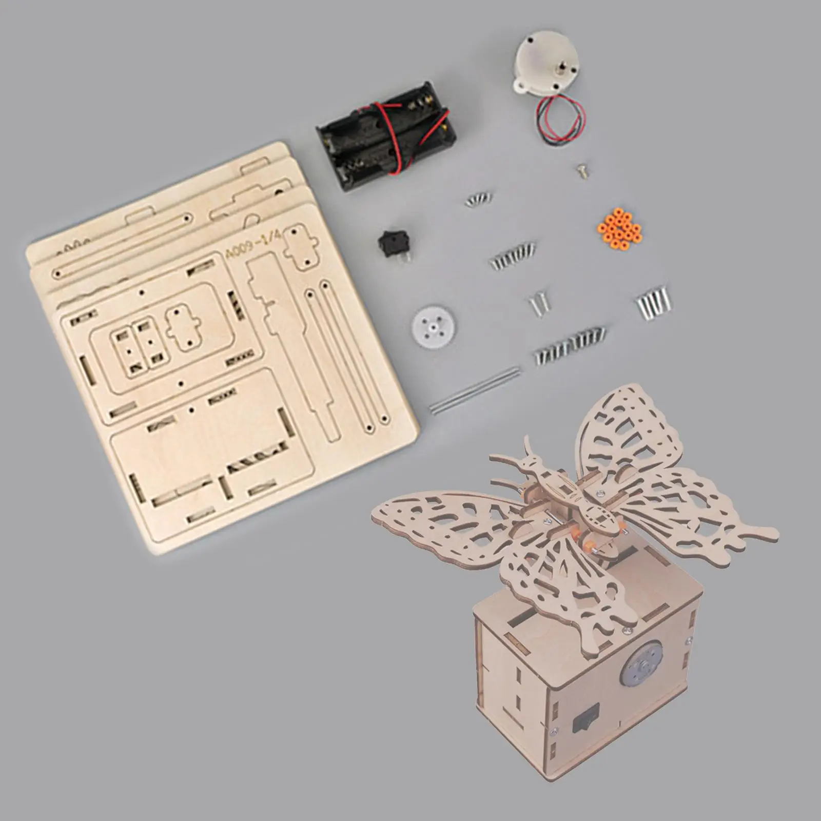 Creative Butterfly Flying Gear Mechanical Science Kit for Holiday Gifts
Creative Butterfly Flying Gear Mechanical Science Kit for Holiday Gifts