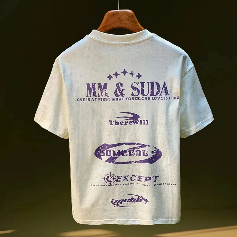 Retro Design T-shirt for Men 2026 Summer New Style Nostalgic Printed Trendy Street Fashion Casual Short Sleeve Top
Retro Design T-shirt for Men 2026 Summer New Style Nostalgic Printed Trendy Street Fashion Casual Short Sleeve Top