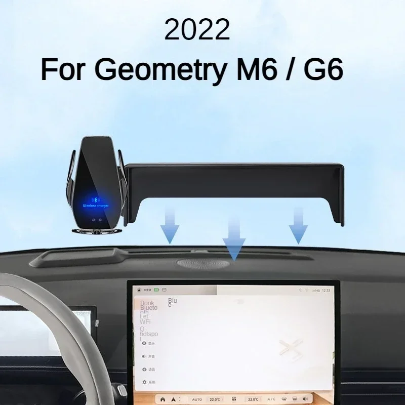 2022 For Geometry M6 G6 Car Screen Phone Holder Wireless Charger Navigation Modification Interior 14.5 Inch Size
2022 For Geometry M6 G6 Car Screen Phone Holder Wireless Charger Navigation Modification Interior 14.5 Inch Size