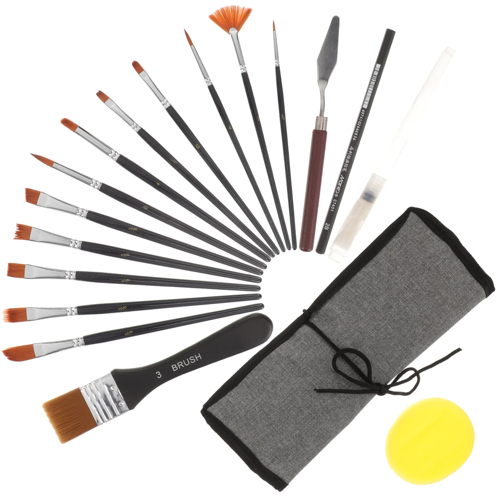 1 Set of Multi-use Paintbrushes Watercolor Professional Painting Artist Oil Painting Supplies paint brush for painting
1 Set of Multi-use Paintbrushes Watercolor Professional Painting Artist Oil Painting Supplies paint brush for painting