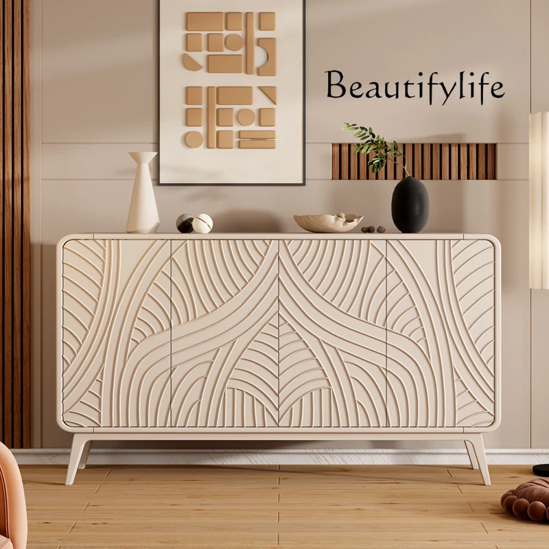 Light Luxury Cream Style Locker Modern Minimalist Living Room Decorative Cabinet Model Room Wall Sideboard Cabinet
Light Luxury Cream Style Locker Modern Minimalist Living Room Decorative Cabinet Model Room Wall Sideboard Cabinet
