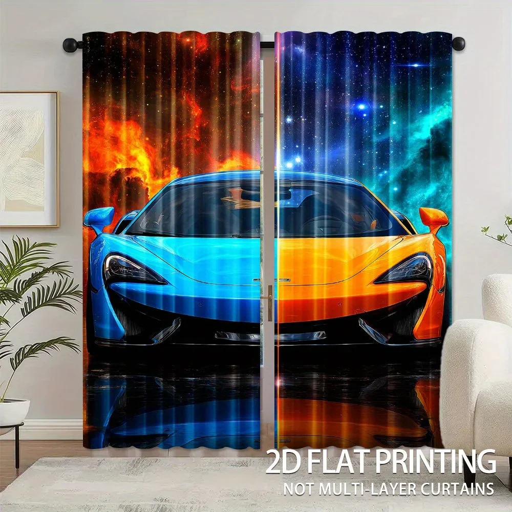 Two-color super sports car pattern Print Drapes Room Darkening Window Curtains Home Decor,Rod Pocket Blackout Curtains Bedroom
Two-color super sports car pattern Print Drapes Room Darkening Window Curtains Home Decor,Rod Pocket Blackout Curtains Bedroom