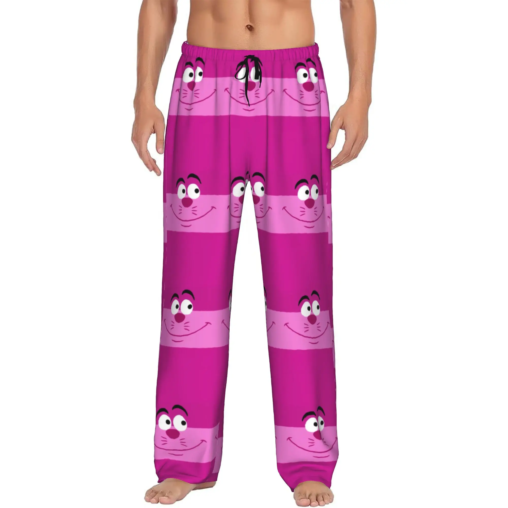 Custom Print C-Cheshire Anime Cat Pajama Pants Men's Sleep Sleepwear Bottoms with Pockets
Custom Print C-Cheshire Anime Cat Pajama Pants Men's Sleep Sleepwear Bottoms with Pockets
