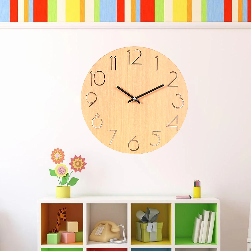 Creative Wooden Wall Clock Simple Style Accurate Timekeeping Bedroom Living Room Office Decor Modern Round Hanging Clocks Bamboo
Creative Wooden Wall Clock Simple Style Accurate Timekeeping Bedroom Living Room Office Decor Modern Round Hanging Clocks Bamboo