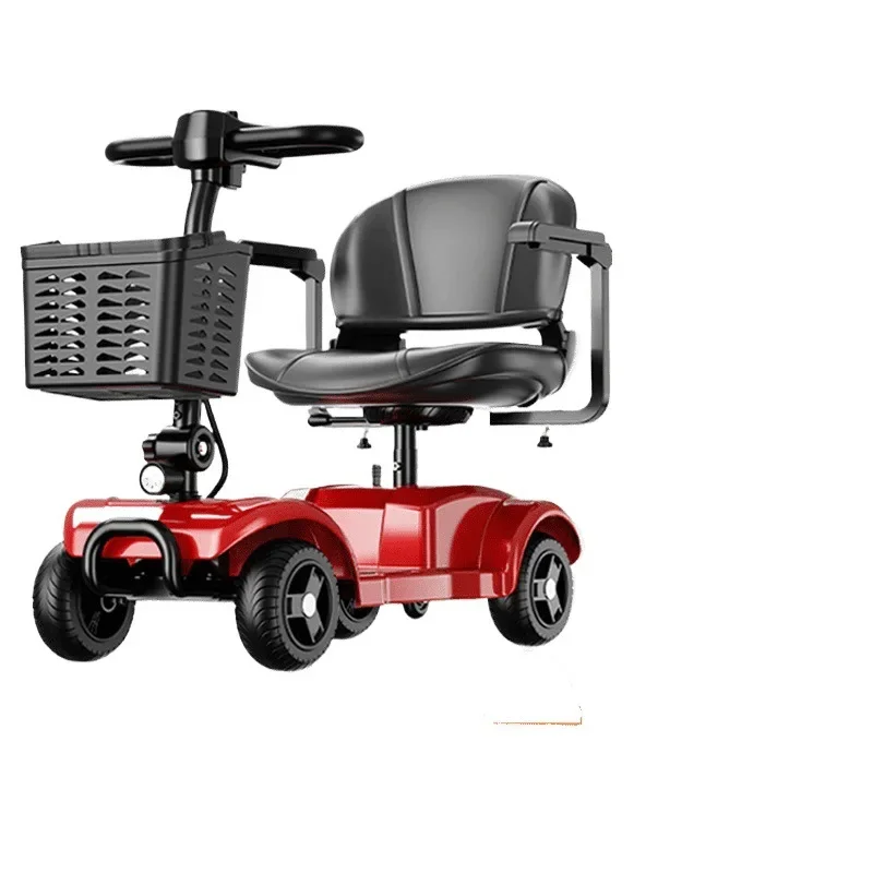 Elderly scooter four-wheeled adult electric vehicle integrated foldable double scooter small battery car
Elderly scooter four-wheeled adult electric vehicle integrated foldable double scooter small battery car