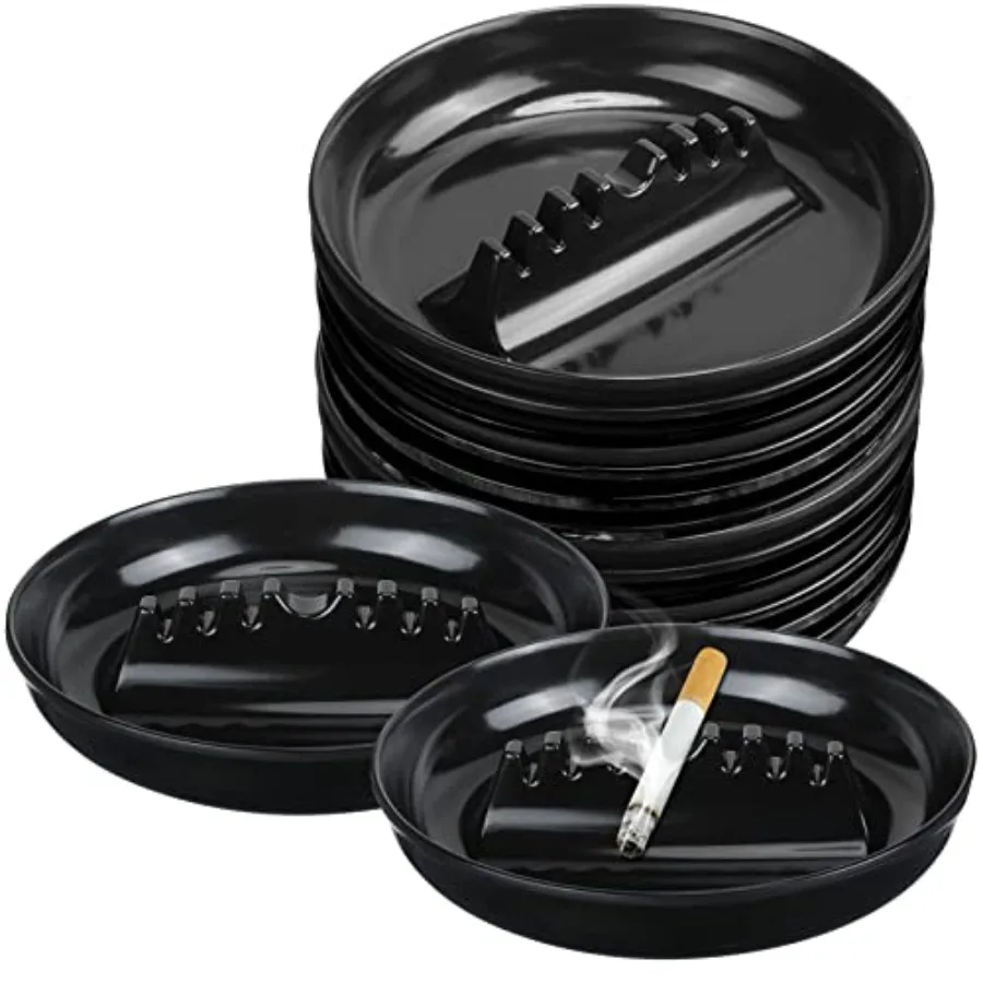 12 Pcs Round Ashtray Large Plastic 6.69 Ashtray Holder Vintage Ash Tray for Indoor Outdoor Home Bar Restaurant Tabletop Ash Tra
12 Pcs Round Ashtray Large Plastic 6.69 Ashtray Holder Vintage Ash Tray for Indoor Outdoor Home Bar Restaurant Tabletop Ash Tra
