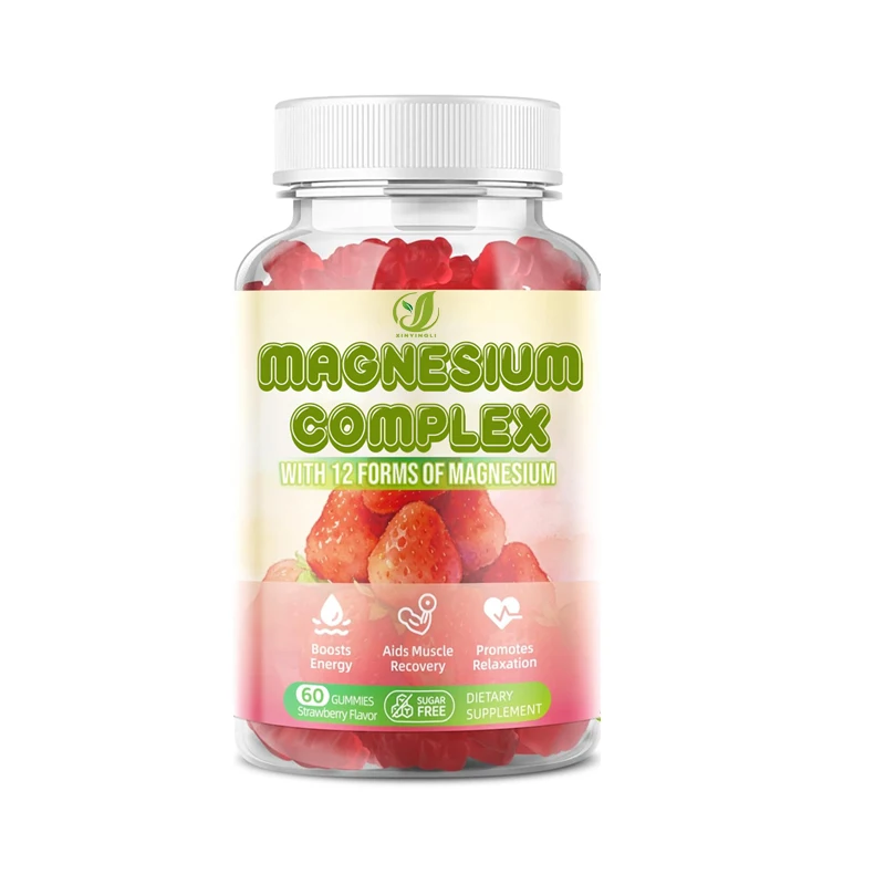 Magnesium composite gummies - containing 12 forms of magnesium (citric acid, glycine, etc.) as well as vitamins B6 and C
Magnesium composite gummies - containing 12 forms of magnesium (citric acid, glycine, etc.) as well as vitamins B6 and C
