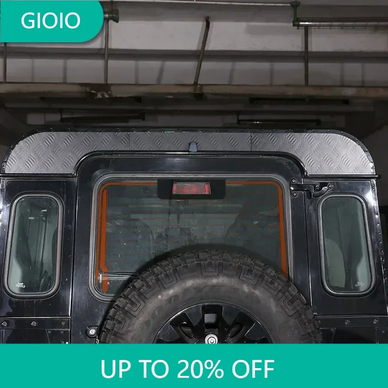 Для Land Rover Defender 90 110 130 2004-2019 aleación de aluminio negro puerta trasera de coche Panel embellecedor cubierta peg
Для Land Rover Defender 90 110 130 2004-2019 aleación de aluminio negro puerta trasera de coche Panel embellecedor cubierta peg