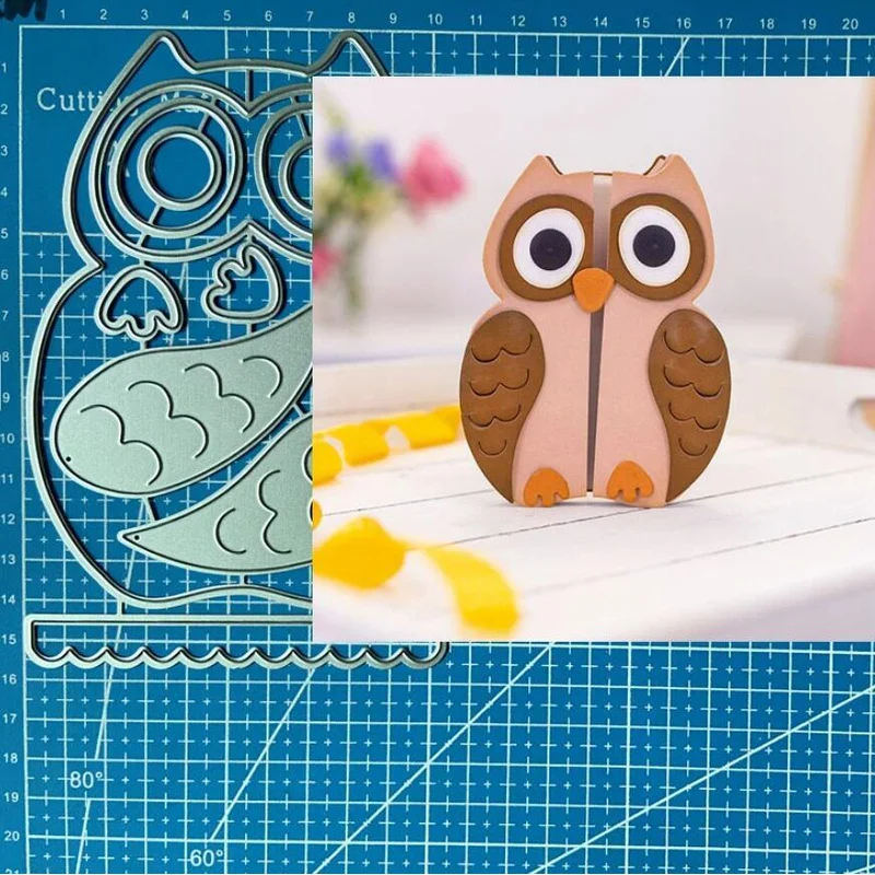 Metal Cutting Dies Scrapbooking Owl DIY Decorative Paper Card Embossing Stencils
Metal Cutting Dies Scrapbooking Owl DIY Decorative Paper Card Embossing Stencils