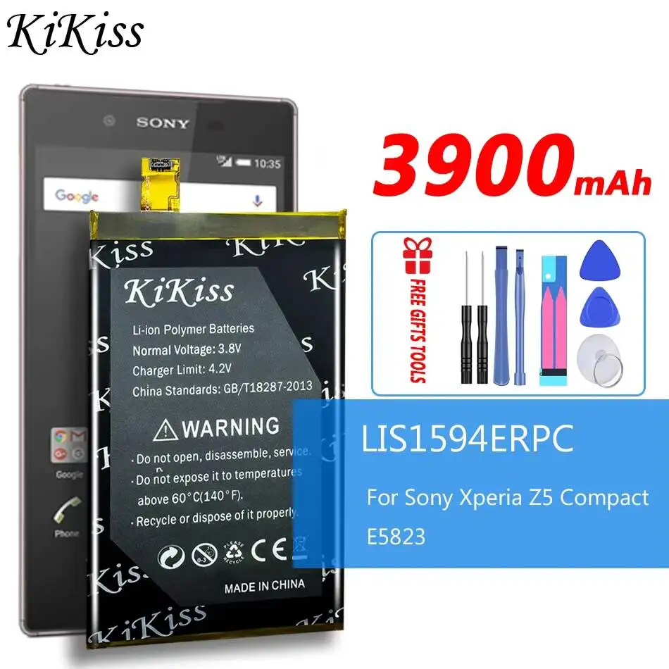 Аккумулятор LIS1594ERPC для Sony Xperia Z5 Compact Z5C Z5 Mini E5823 E5803 F5321 F3216 F3216XC F3215 F3212 F3213 E6883 E6653 E65
Аккумулятор LIS1594ERPC для Sony Xperia Z5 Compact Z5C Z5 Mini E5823 E5803 F5321 F3216 F3216XC F3215 F3212 F3213 E6883 E6653 E65
