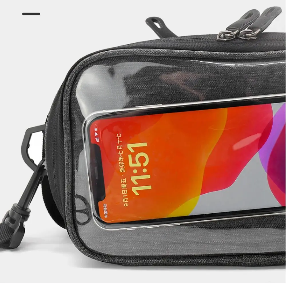 Нейлоновая полиэстеровая сумка на руль велосипеда, водонепроницаемая универсальная передняя сумка для велосипеда, многофункциональная подвесная сумка для велосипеда, аксессуары для велосипеда 
Нейлоновая полиэстеровая сумка на руль велосипеда, водонепроницаемая универсальная передняя сумка для велосипеда, многофункциональная подвесная сумка для велосипеда, аксессуары для велосипеда