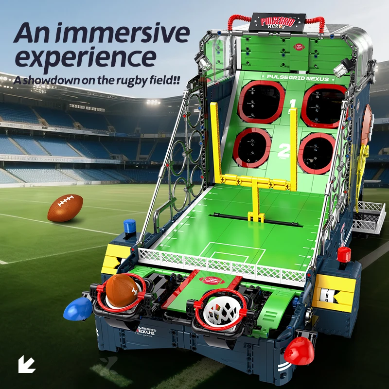 Creative Desktop Rugby Game Machine Building Blocks, 2272pcs City Parent-Child Interactive Board Game Battle Toy With Lights
Creative Desktop Rugby Game Machine Building Blocks, 2272pcs City Parent-Child Interactive Board Game Battle Toy With Lights