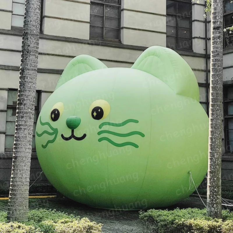 Inflatable cat head, animal-shaped air model, with blower, outdoor shopping mall and square event decoration props
Inflatable cat head, animal-shaped air model, with blower, outdoor shopping mall and square event decoration props
