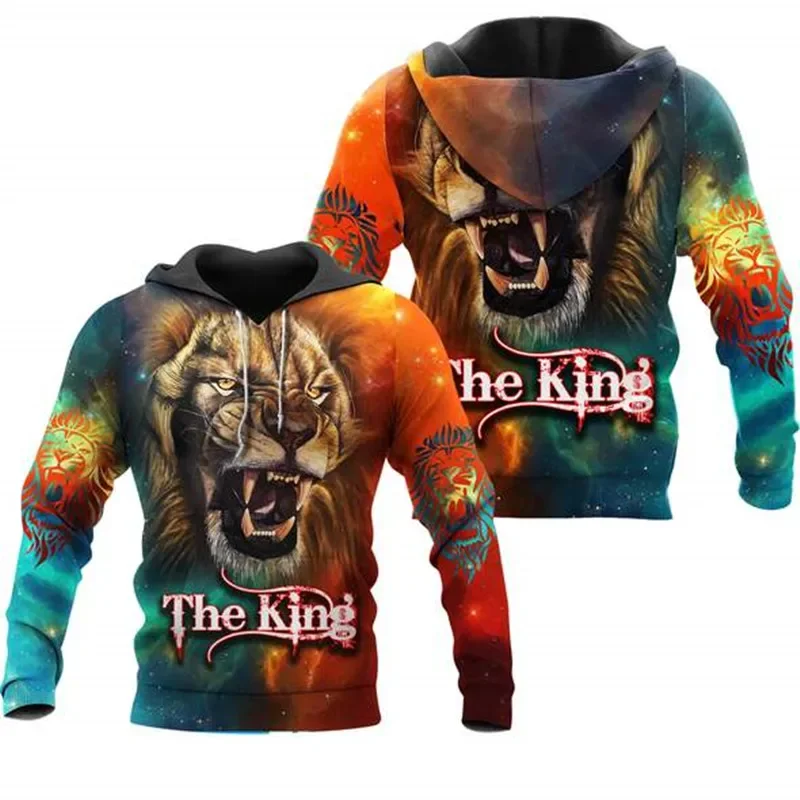 The most fashionable lion combination Sweatshirt 3D printed Unisex casual zipper Hoodie casual Street hip hop Hoodie
The most fashionable lion combination Sweatshirt 3D printed Unisex casual zipper Hoodie casual Street hip hop Hoodie