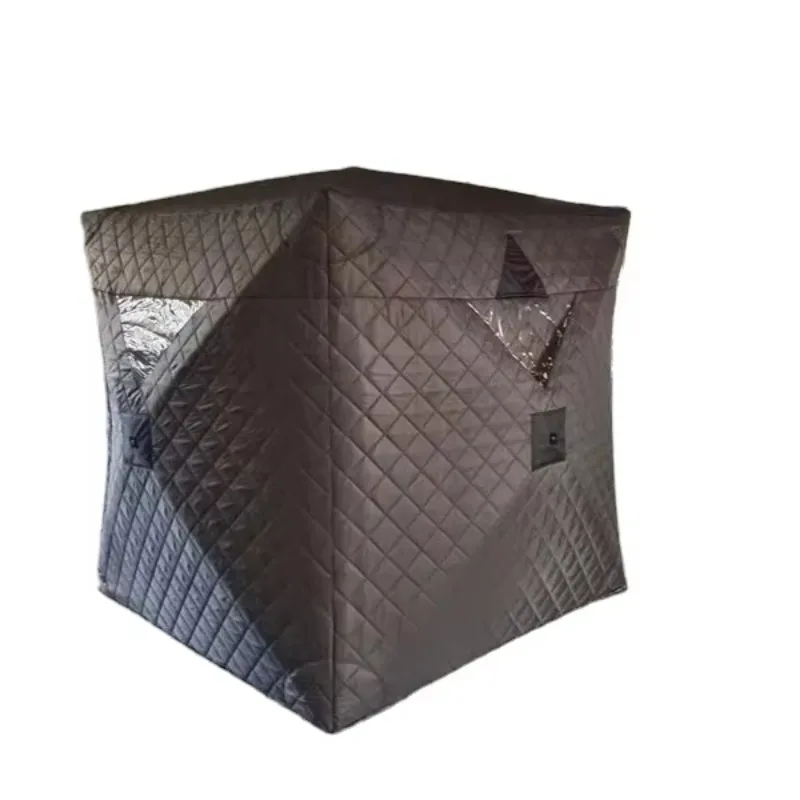 High Quality Cube Pop up Insulated Ice Shelter Fishing Tent Winter Camping Multi-person Hot Sauna Tent Ice Fishing Tent
High Quality Cube Pop up Insulated Ice Shelter Fishing Tent Winter Camping Multi-person Hot Sauna Tent Ice Fishing Tent