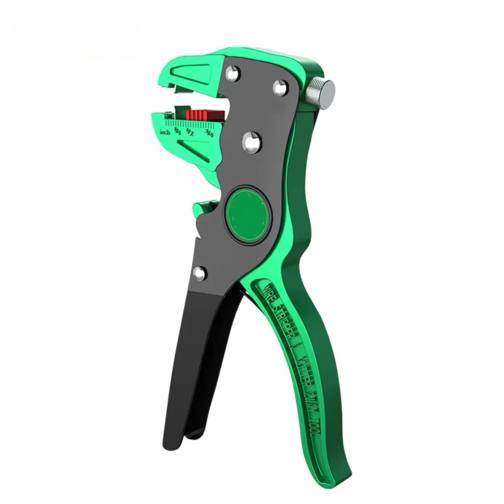 Automatic Wire Stripper Flatwire Cutter Stripping Plier 0.2 to 4mm Range Length Adjustment For Electrician
Automatic Wire Stripper Flatwire Cutter Stripping Plier 0.2 to 4mm Range Length Adjustment For Electrician