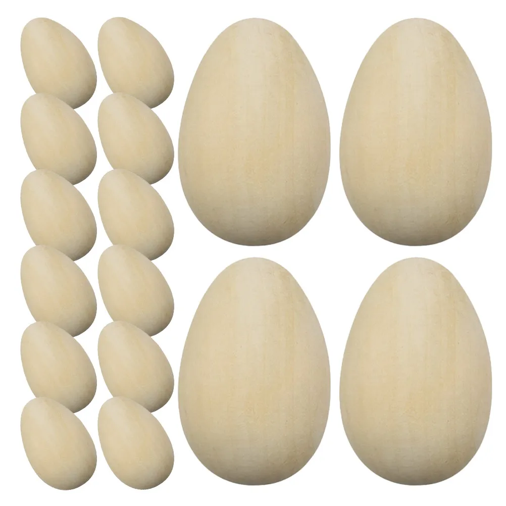 50Pcs Wooden Eggs for Easter Realistic Fake Chicken Eggs Unpainted DIY Painting Crafts Party Decorations Easter Egg Models
50Pcs Wooden Eggs for Easter Realistic Fake Chicken Eggs Unpainted DIY Painting Crafts Party Decorations Easter Egg Models