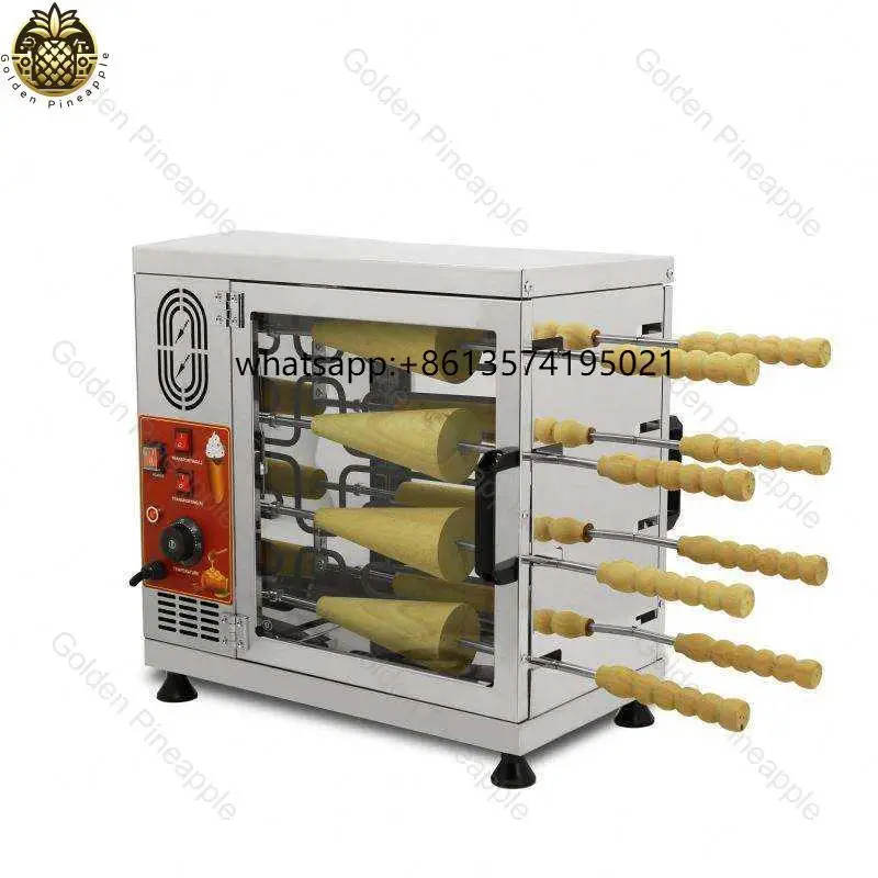 Commercial Desktop Chimney Cake Oven Grill New Condition Bread Baking and Barbeque Machine
Commercial Desktop Chimney Cake Oven Grill New Condition Bread Baking and Barbeque Machine