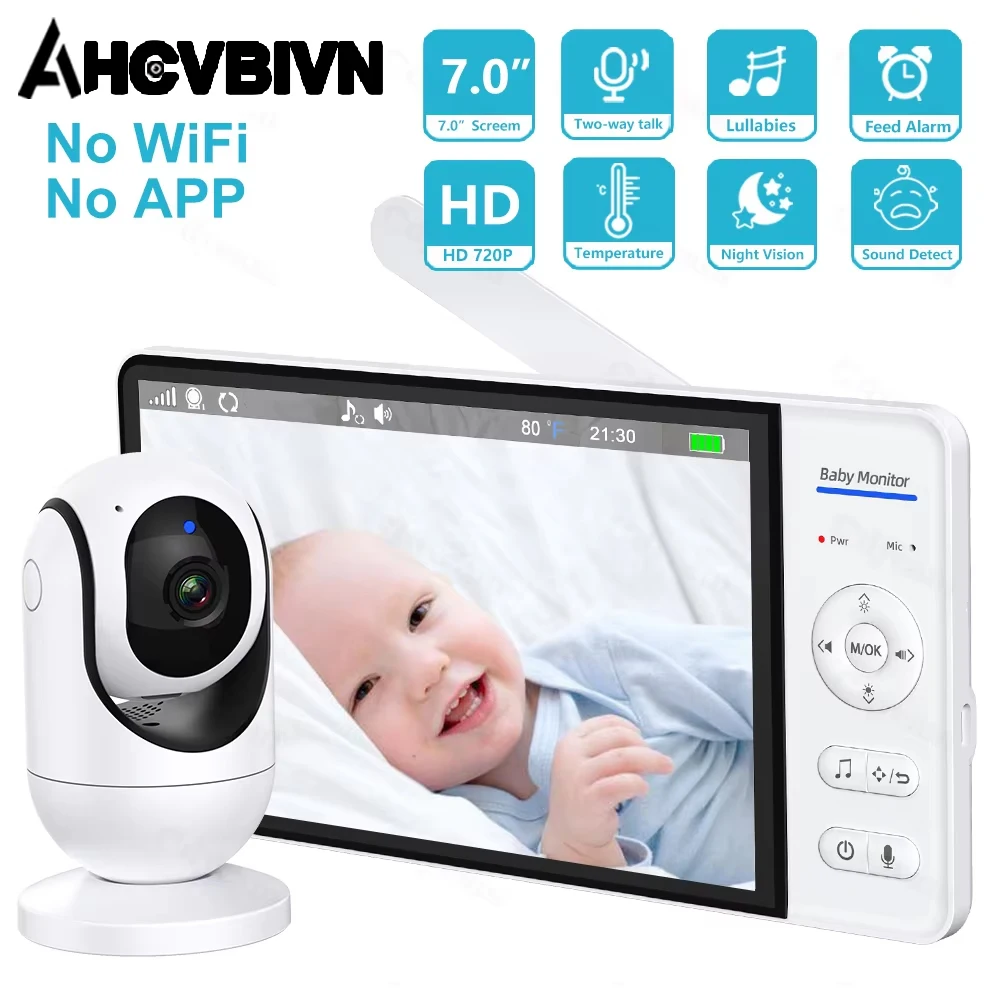 7 Inch Wireless Baby Monitor 5000mAh Battery WiFi 4X Zoom Kids Protection Surveillance Video Camera Two Way Audio Night Vision
7 Inch Wireless Baby Monitor 5000mAh Battery WiFi 4X Zoom Kids Protection Surveillance Video Camera Two Way Audio Night Vision