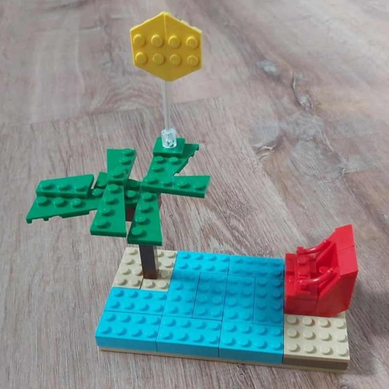 62 шт. MOC пляжный день, летняя сцена, модель, модульные строительные блоки, сделай сам, креативная сборка, развивающие игрушки, подарок
62 шт. MOC пляжный день, летняя сцена, модель, модульные строительные блоки, сделай сам, креативная сборка, развивающие игрушки, подарок