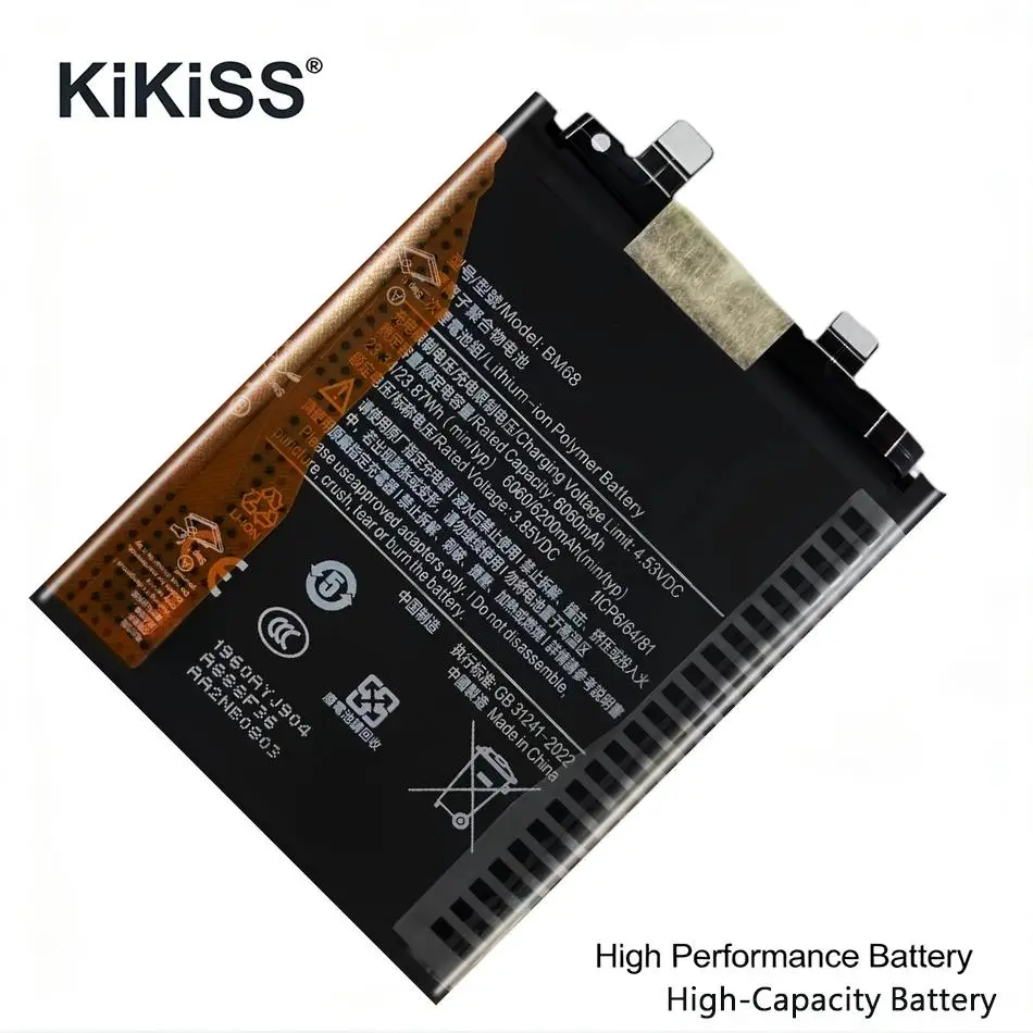 Mobile Phone Battery For Xiaomi Redmi Note 14 Pro Plus Note14 Pro+ 5G Long-Lasting 6200mah BM68
Mobile Phone Battery For Xiaomi Redmi Note 14 Pro Plus Note14 Pro+ 5G Long-Lasting 6200mah BM68