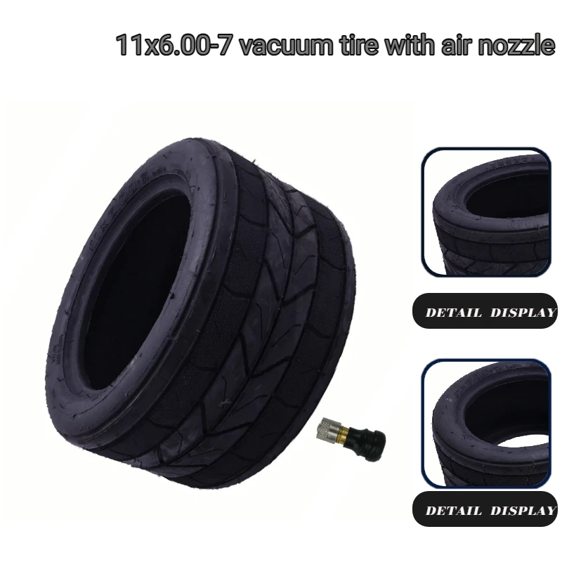 11x6.00-7 Vacuum Off-Road Tires for ATV and Go-Kart Applications on Sand and Dirt
11x6.00-7 Vacuum Off-Road Tires for ATV and Go-Kart Applications on Sand and Dirt