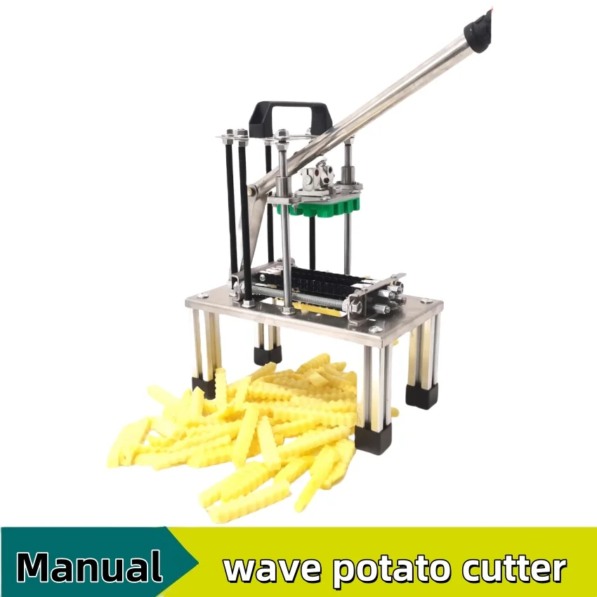 Small Portable Wave Potato Cutter 12MM Potato Wave-Shaped French Fries Cutting Machine For Household And Commercial Use
Small Portable Wave Potato Cutter 12MM Potato Wave-Shaped French Fries Cutting Machine For Household And Commercial Use