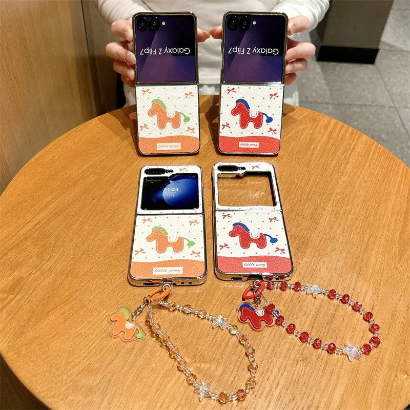 Simple Leather Polka Dot Horse for Samsung Galaxy Z Flip 7 6 5 4 Protective Back Cover for ZFlip5 ZFlip6 ZFlip7 Case Shell
Simple Leather Polka Dot Horse for Samsung Galaxy Z Flip 7 6 5 4 Protective Back Cover for ZFlip5 ZFlip6 ZFlip7 Case Shell