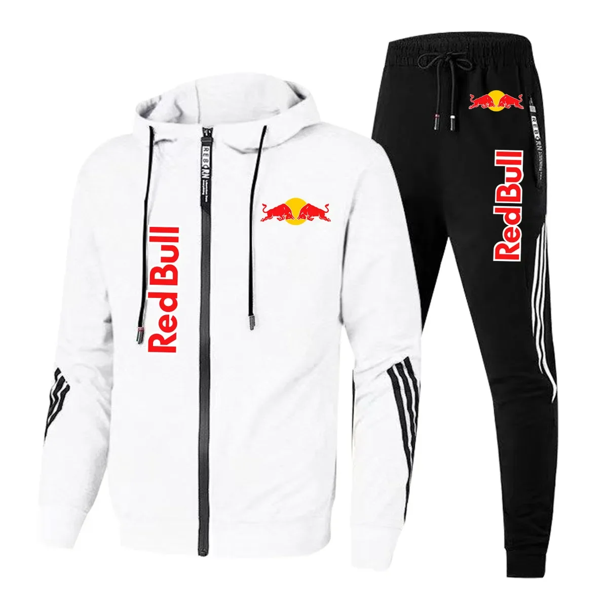 2025 Men's Spring and Autumn Outdoor Zipper Jacket + Sports Pants Jogging Cycling Suit Leisure Basketball Fitness Two-piece Set
2025 Men's Spring and Autumn Outdoor Zipper Jacket + Sports Pants Jogging Cycling Suit Leisure Basketball Fitness Two-piece Set