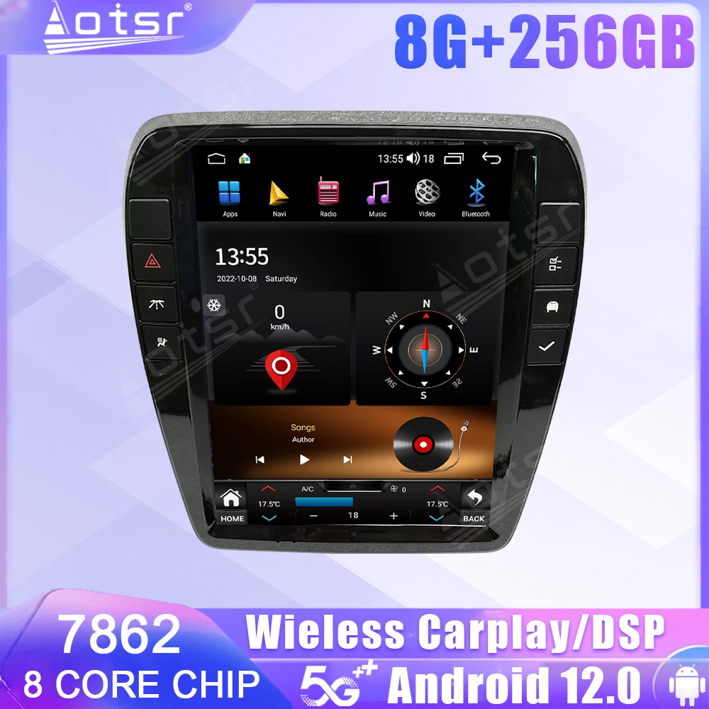 Android 12 Tesla Car Radio For Buick Enclave 2009 2010 2011 2012 2013 2014 2015 2016 Bluetooth Carplay GPS Auto Stereo Head Unit
Android 12 Tesla Car Radio For Buick Enclave 2009 2010 2011 2012 2013 2014 2015 2016 Bluetooth Carplay GPS Auto Stereo Head Unit