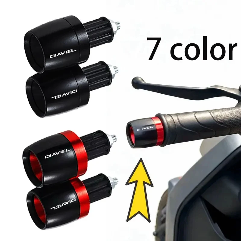 For DUCATI Diavel XDiavel 1260s DX 1260 Motorcycle 7/8" Handlebar Grips Ends Handle Bar Universal Counterweight Cap Plug Slider
For DUCATI Diavel XDiavel 1260s DX 1260 Motorcycle 7/8" Handlebar Grips Ends Handle Bar Universal Counterweight Cap Plug Slider