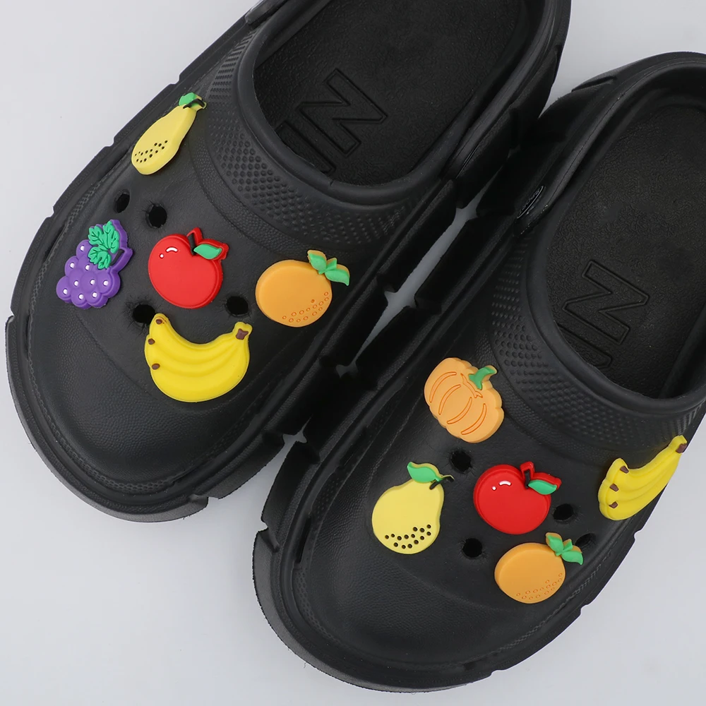 Cute Cartoon Shoe Accessories Charms Banana Apple Shoe Buckles Decoration Tangerine Pear Ornament Childn Holiday Gift 1 Piece
Cute Cartoon Shoe Accessories Charms Banana Apple Shoe Buckles Decoration Tangerine Pear Ornament Childn Holiday Gift 1 Piece