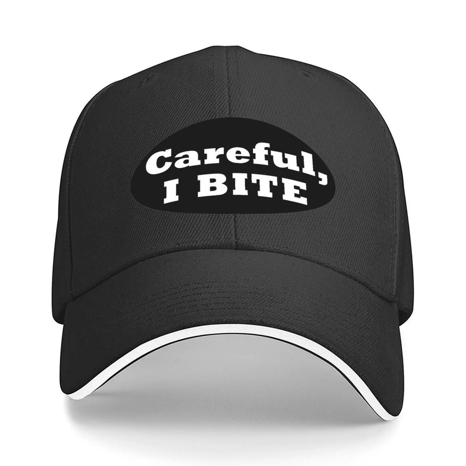 Careful, I Bite Baseball Cap fashionable summer hat Snap Back Hat Icon Hats Man Women's
Careful, I Bite Baseball Cap fashionable summer hat Snap Back Hat Icon Hats Man Women's
