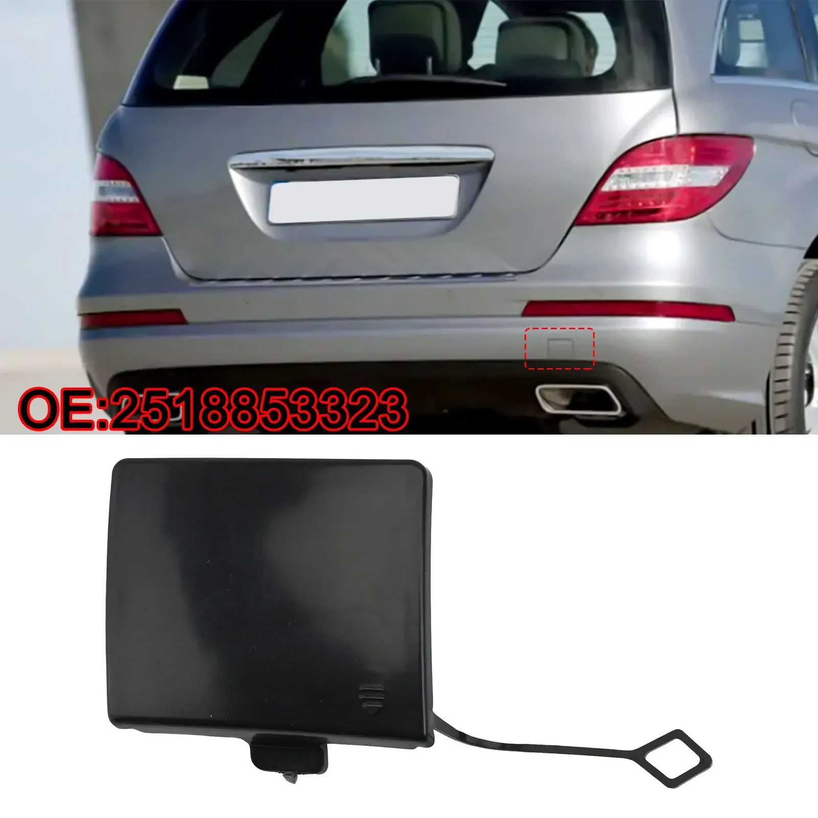 Car Rear Car Bumper Tow Hook Cover For Mercedes W251 R-Class R350 2011-12 2518853323 Replacement Parts
Car Rear Car Bumper Tow Hook Cover For Mercedes W251 R-Class R350 2011-12 2518853323 Replacement Parts
