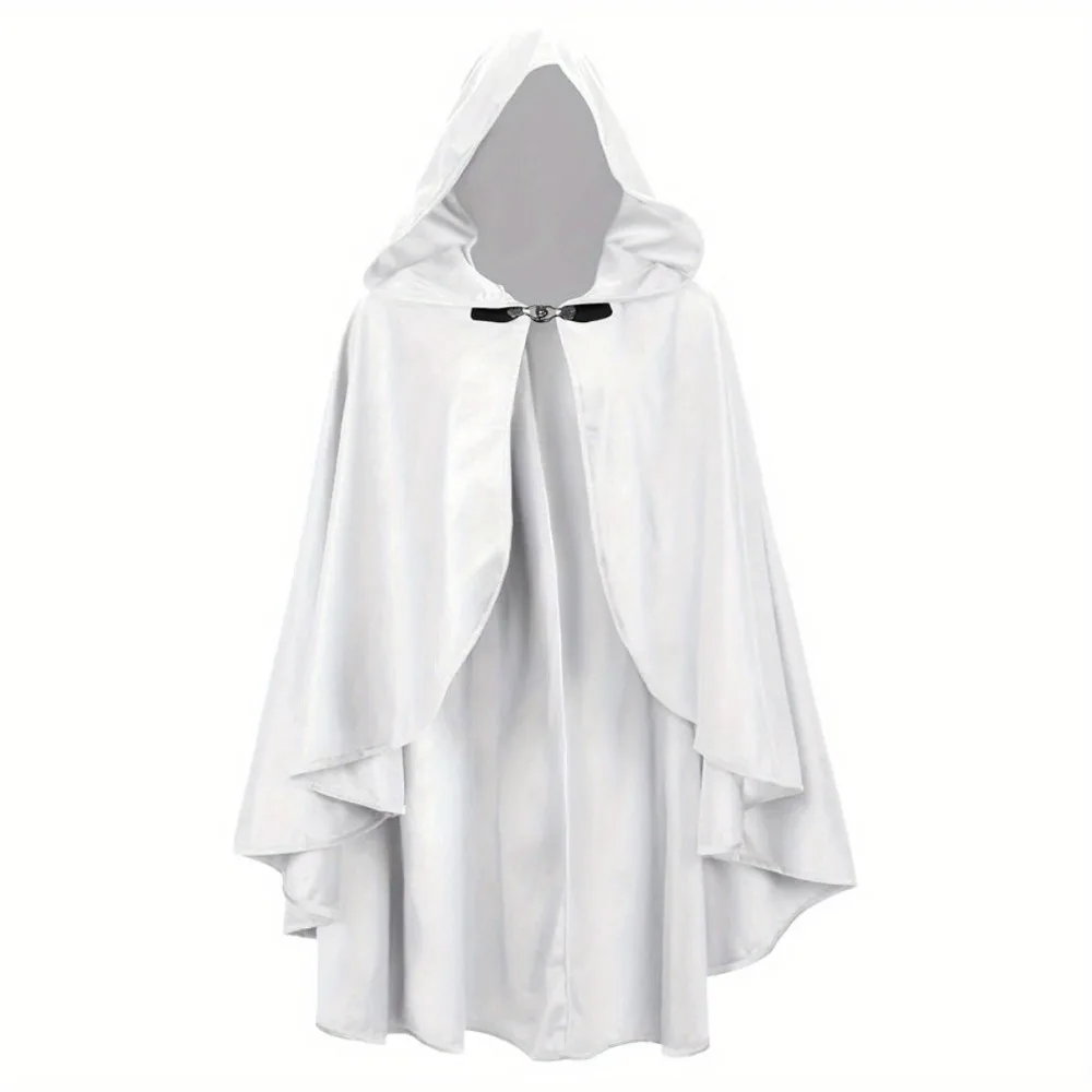 Adult Renaissance Cloak Hooded Medieval Cape for Halloween Costume
Adult Renaissance Cloak Hooded Medieval Cape for Halloween Costume