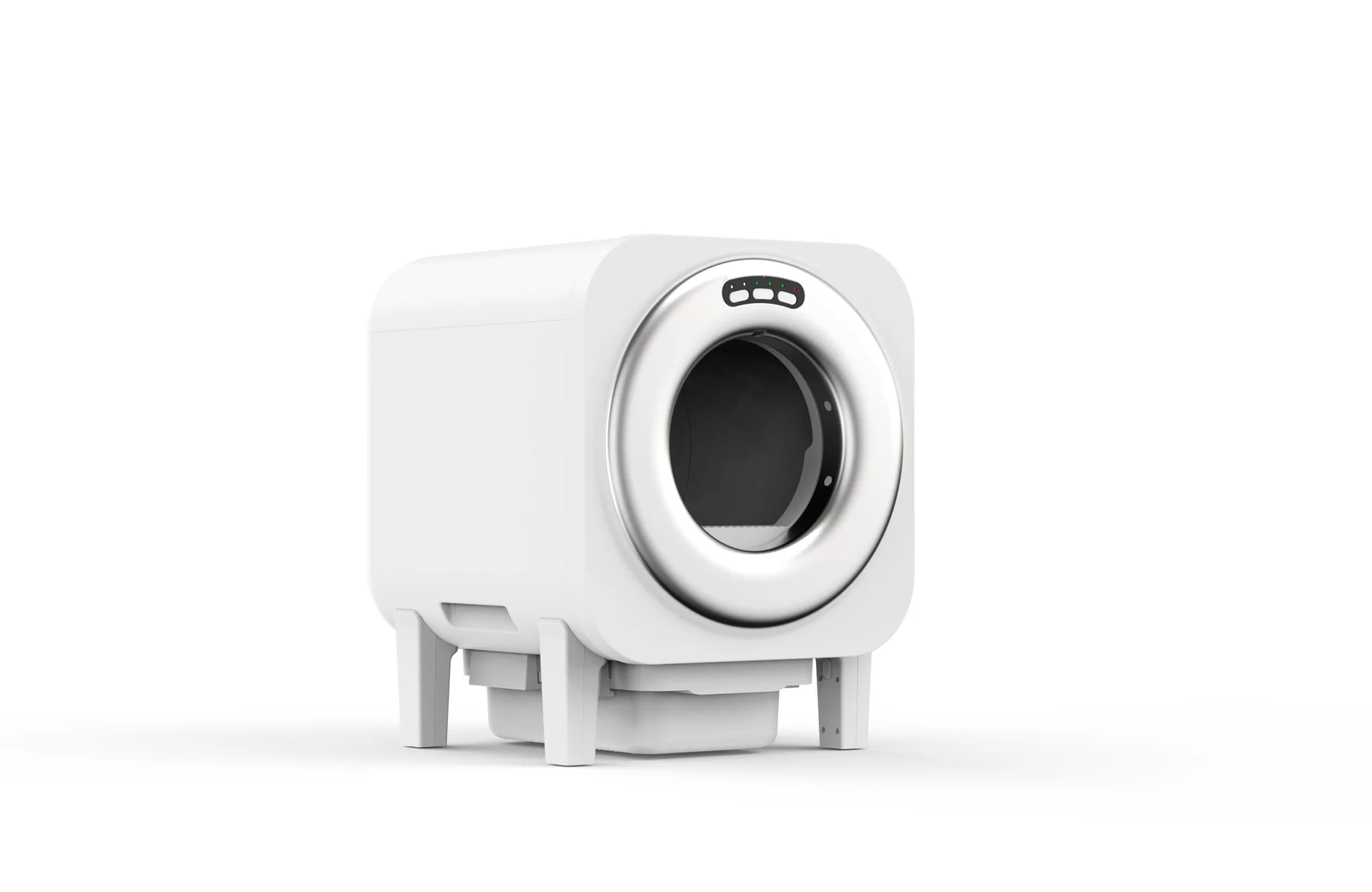 &c Smart Electric Cat Litter Box-Self-Cleaning Plastic Litter Box with Large Capacity for Eco-Friendly Odor Control
&c Smart Electric Cat Litter Box-Self-Cleaning Plastic Litter Box with Large Capacity for Eco-Friendly Odor Control