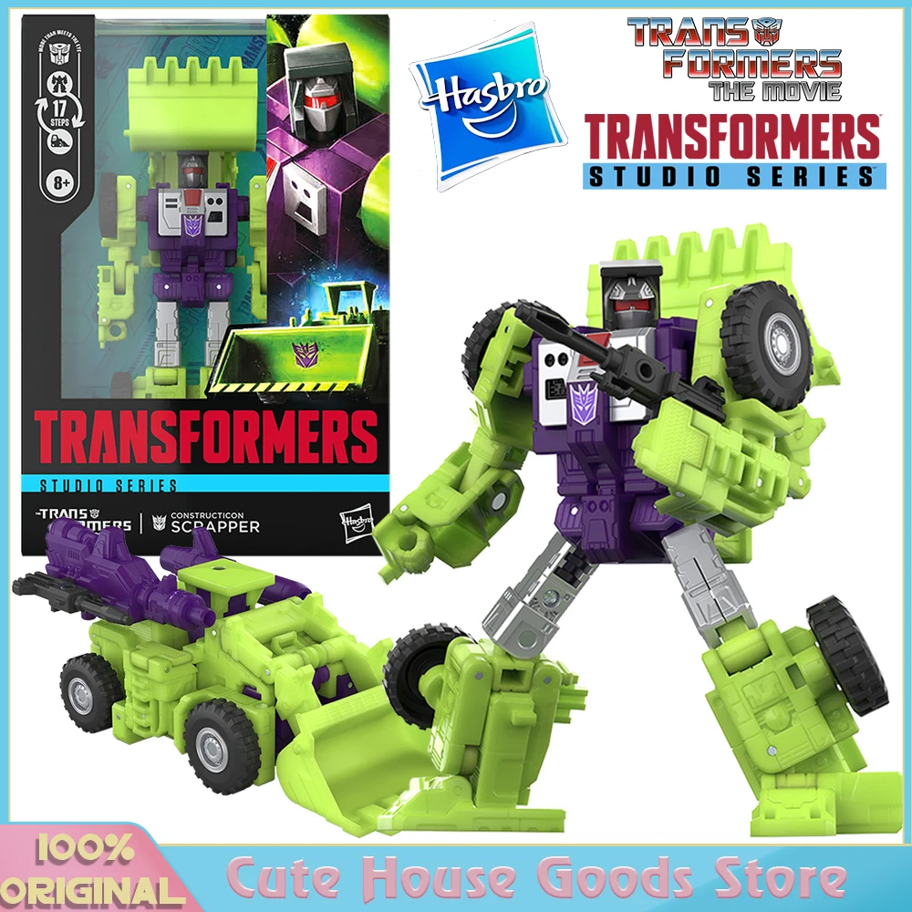 В наличии оригинальные Hasbro Studio Series Voyager Class Transformers: The Movie Constructicon Scrapper Коллекционная фигурка Модель игрушки
В наличии оригинальные Hasbro Studio Series Voyager Class Transformers: The Movie Constructicon Scrapper Коллекционная фигурка Модель игрушки