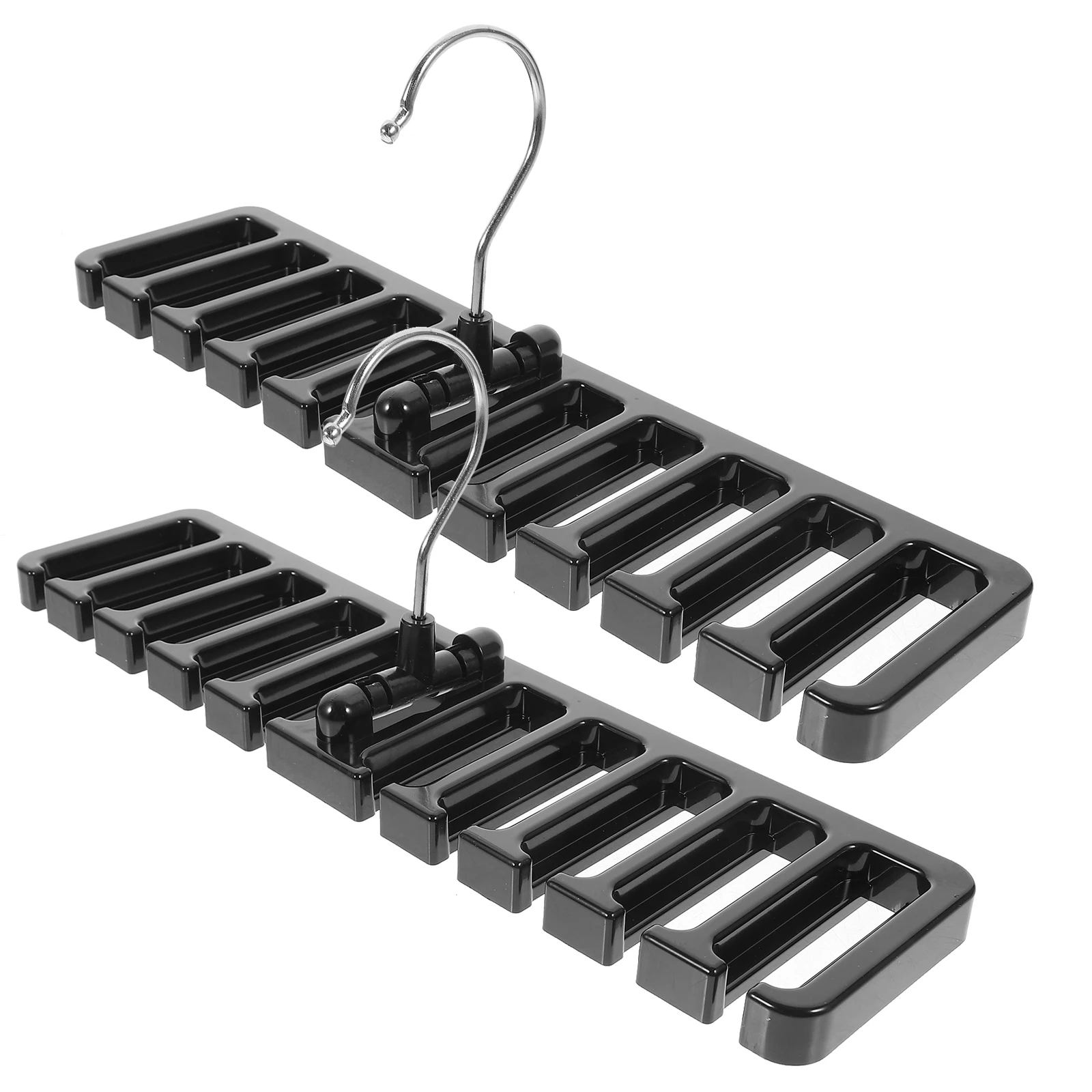 2Pcs Black Multifunctional Hooks Belt Hanger Scarf Organizer Tie Rack Closet Storage Home Saving Design Durability Strong
2Pcs Black Multifunctional Hooks Belt Hanger Scarf Organizer Tie Rack Closet Storage Home Saving Design Durability Strong